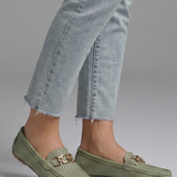 Damen Slipper mit strukturiertem Obermaterial für den Alltag