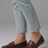 Damen Slipper mit strukturiertem Obermaterial für den Alltag