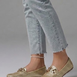 Damen Slipper mit strukturiertem Obermaterial für den Alltag