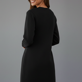 Damen Mini Kleid mit langen Ärmeln
