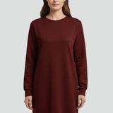 Damen Mini Kleid mit langen Ärmeln