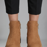 Damen Orthopädische Stiefeletten mit seitlichem Reißverschluss für den Herbst
