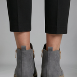 Damen Orthopädische Stiefeletten mit seitlichem Reißverschluss für den Herbst