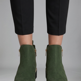 Damen Orthopädische Stiefeletten mit seitlichem Reißverschluss für den Herbst