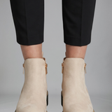 Damen Orthopädische Stiefeletten mit seitlichem Reißverschluss für den Herbst