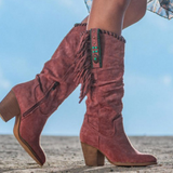 Damen-Orthopädische Stiefel mit Blockabsatz für den Herbst