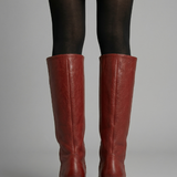 Damen-Orthopädische Stiefel mit Wadenhöhe für den Herbst