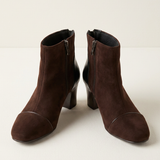Damen Orthopädische Stiefeletten mit Blockabsatz für ganztäglichen Komfort