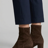 Damen Orthopädische Stiefeletten mit Blockabsatz für ganztäglichen Komfort