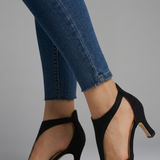 Damen Orthopädische Absätze mit Peeptoe-Öffnung für ganztäglichen Komfort