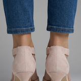 Damen Orthopädische Absätze mit Peeptoe-Öffnung für ganztäglichen Komfort