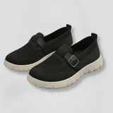 Damen Orthopädische Slipper mit Verstellbarem Schnallenriemen für den Alltag
