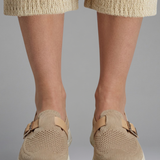 Damen Orthopädische Slipper mit Verstellbarem Schnallenriemen für den Alltag
