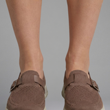 Damen Orthopädische Slipper mit Verstellbarem Schnallenriemen für den Alltag