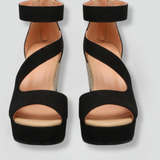 Damen Orthopädische Sandalen mit Reißverschluss hinten für den Sommer