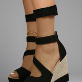 Damen Orthopädische Sandalen mit Reißverschluss hinten für den Sommer