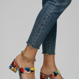 Damen Orthopädische Sandalen mit Blockabsatz für ganztäglichen Komfort