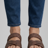 Damen Orthopädische Sandalen mit Überkreuzriemen für den Sommer