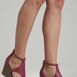 Damen Orthopädische Sandalen mit Gepolstertem Fußbett und Absatz