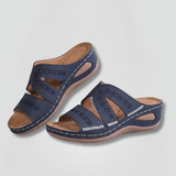 Damen Orthopädische Sandalen mit Ausschnitten an den oberen Riemen für den Alltag