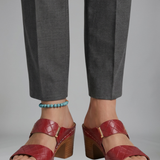 Damen Orthopädische Sandalen mit Mittelhohem Blockabsatz für den Alltag
