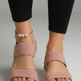 Damen Orthopädische Sandalen mit Keilsohle für den Frühling