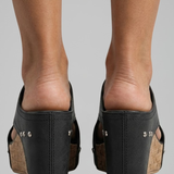Damen Orthopädische Wedge Slide Sandalen mit Wedge-Plattform für den Sommer