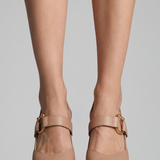 Damen Orthopädische Slingback-Absätze mit spitzem Zehen für den Alltag