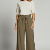 Damen Palazzo-Hose mit elastischem Bund und Seitentaschen