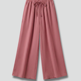 Damen Palazzo-Hosen mit elastischem Bund und Seitentaschen