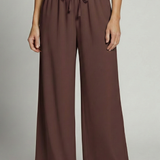 Damen Palazzo-Hose mit elastischem Bund und Seitentaschen