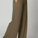 Damen Palazzo-Hose mit elastischem Bund und Seitentaschen