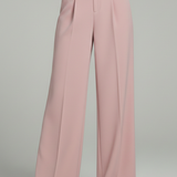 Damen Palazzo-Hosen mit Frontfalten und Gesäßtaschen