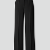 Damen Palazzo-Hosen mit Hoher Taille und Weiten Beinen