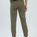 Damenhose mit hoher Taille und