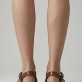 Damen Sandalen mit verstellbarem Riemen und Blockabsatz