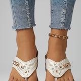 Damen Sandalen mit verstellbaren Riemen und gepolsterter Sohle