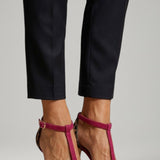 Damen Sandalen mit Knöchelriemen und Stiletto-Absatz