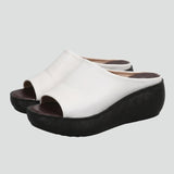 Damen Sandalen mit gepolstertem Fußbett und Slip-On Design