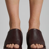 Damen Sandalen mit gepolstertem Fußbett und Slip-On Design
