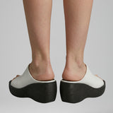 Damen Sandalen mit gepolstertem Fußbett und Slip-On Design
