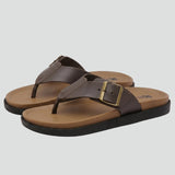 Damen Sandalen mit gepolsterter Innensohle und leichtem Sohlenaufbau