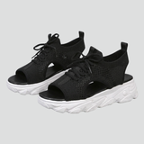 Damen Sandalen mit Schnürung für den Sommer