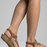 Damen Sandalen mit Slip-On Design und flexibler Sohle