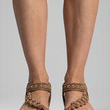 Damen Sandalen mit Slip-On Design und flexibler Sohle