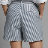 Damen Shorts mit Knopf Taille und Seitentaschen