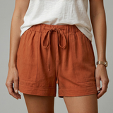 Damen-Shorts mit Kordelzug und lockerer Passform