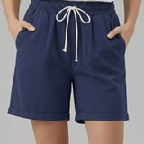 Damen Shorts mit Kordelzug und Seitentaschen