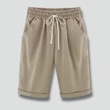 Damen Shorts mit Kordelzug und Seitentaschen