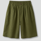 Damen Shorts mit elastischem Bund und Seitentaschen